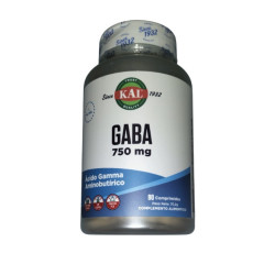 SOLARAY GABA 750 MG 90 TABLETAS