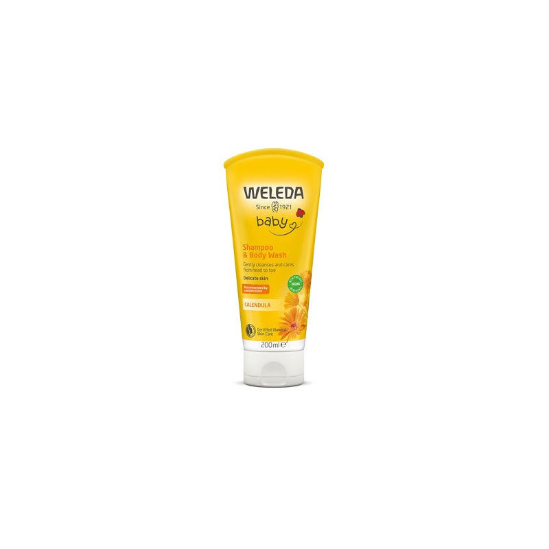 Weleda Caléndula Crema Limpiadora Cabello y Cuerpo 200 ml