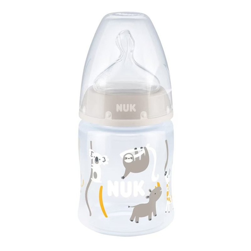 NUK BIBERÓN FIRST CHOICE 0-6M SILICONA FLUJO M 150ML