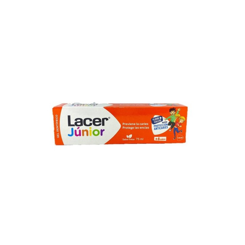 Lacer Junior Gel Dentífrico Sabor Fresa 75ml