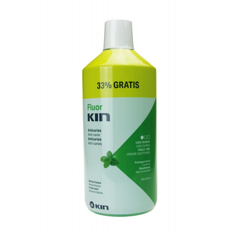 FLUOR KIN MENTA COLUTORIO DIA 750+250ml REGALO