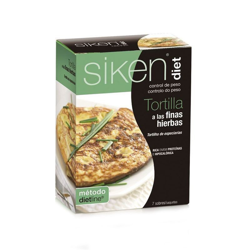 Siken Diet Tortilla a las Finas Hierbas 7 sobres