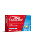 Rennie Molestias Gástricas 48 Comprimidos Masticables Sabor Menta Limón