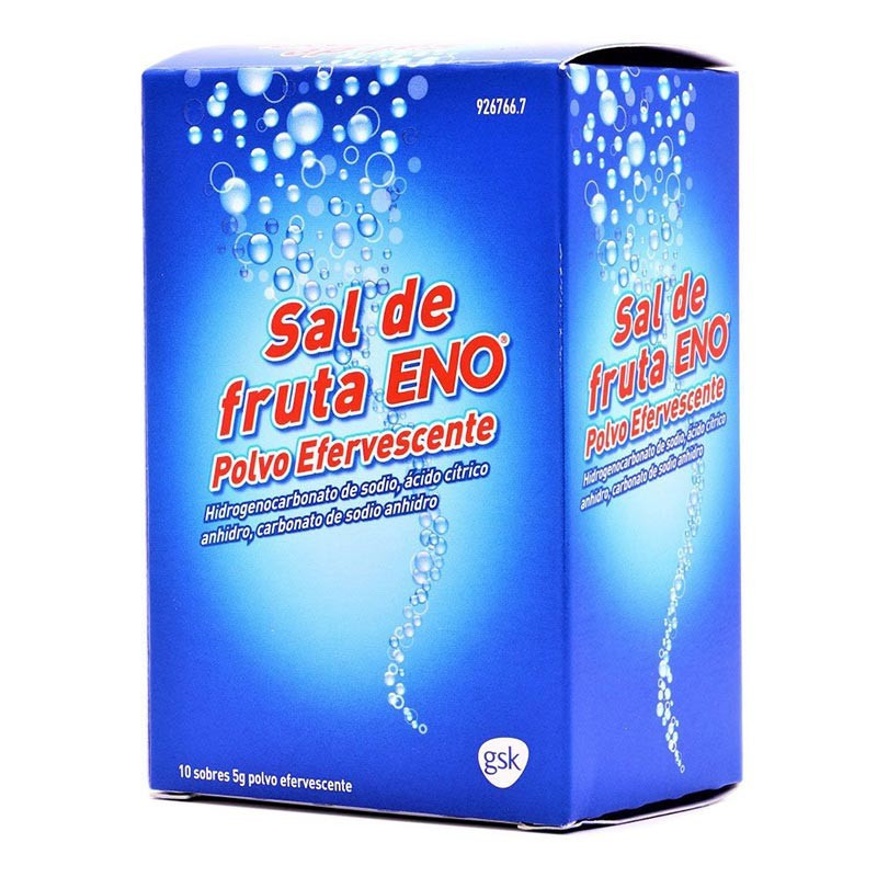 Sal de Fruta Eno Polvo Efervescente 10 sobres