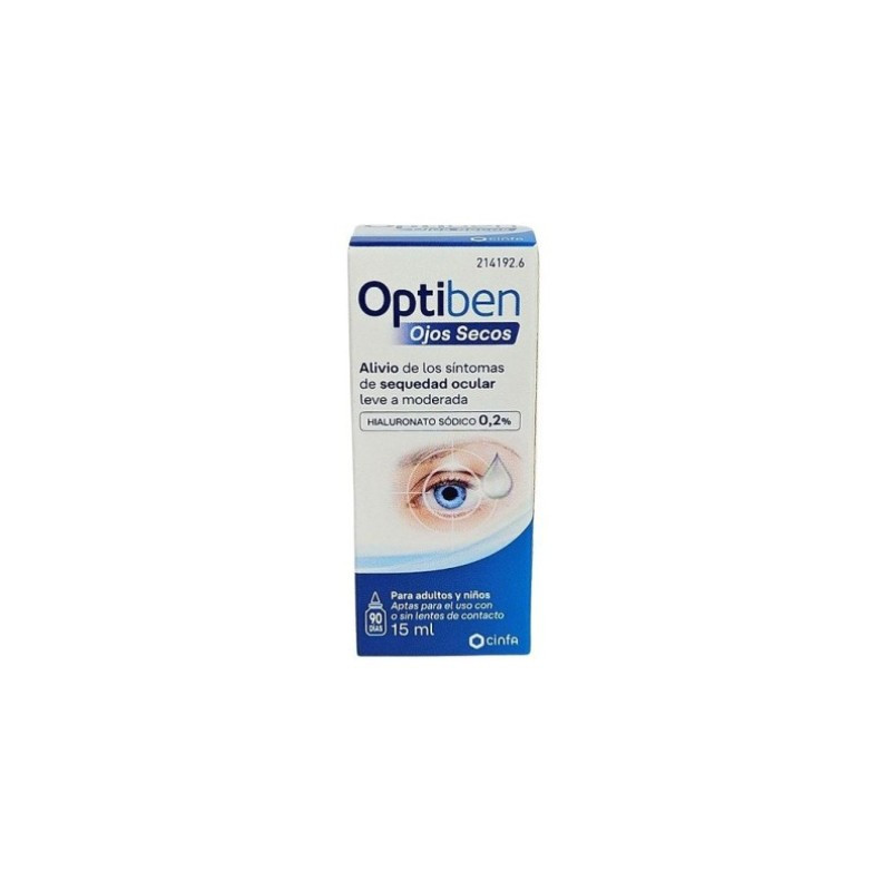 Optiben Ojos Secos Colirio 15ml