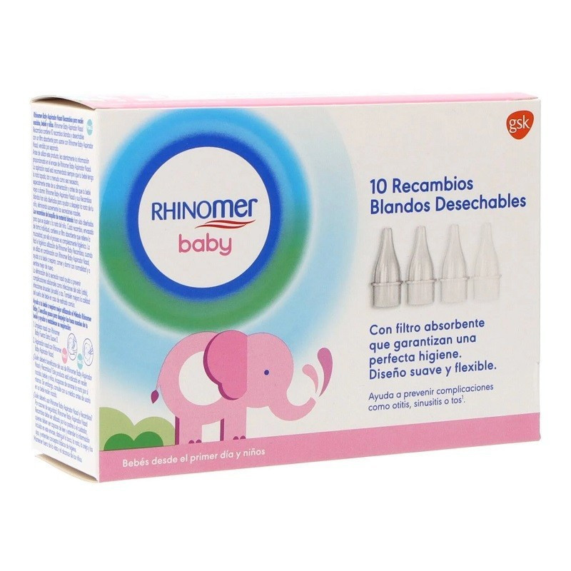 Rhinomer Baby Narhinel Confort Recambios Aspirador Nasal 10ud