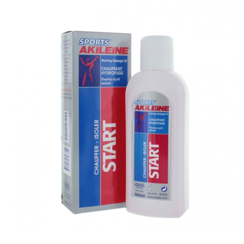 Akileine Sports Start Gel de Masaje Efecto Calor 200ml