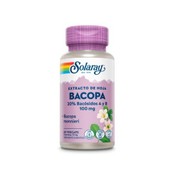 SOLARAY BACOPA 100MG 60 VEGCAPS