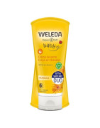 Weleda Caléndula Crema Limpiadora Cabello y Cuerpo 200 ml x2 unidades
