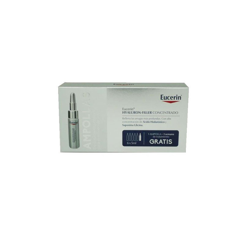 Eucerin Hyaluron Filler Concentrado 6 ampollas x5ml