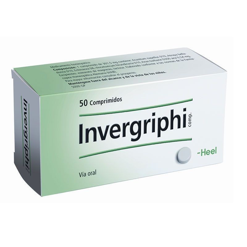 Heel Invergriphi antigripal homeopático 50 comprimidos