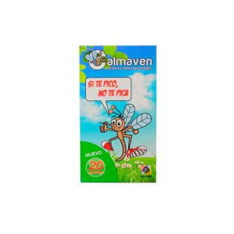 Calmaven parches antimosquitos 20 parches