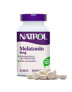 NATROL MELATONINA 5MG 60 TABLETAS