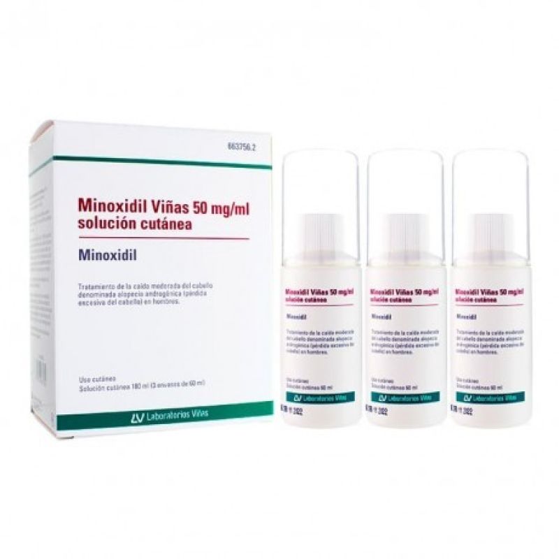 Minoxidil Viñas 50mg/ml Caída 180ml