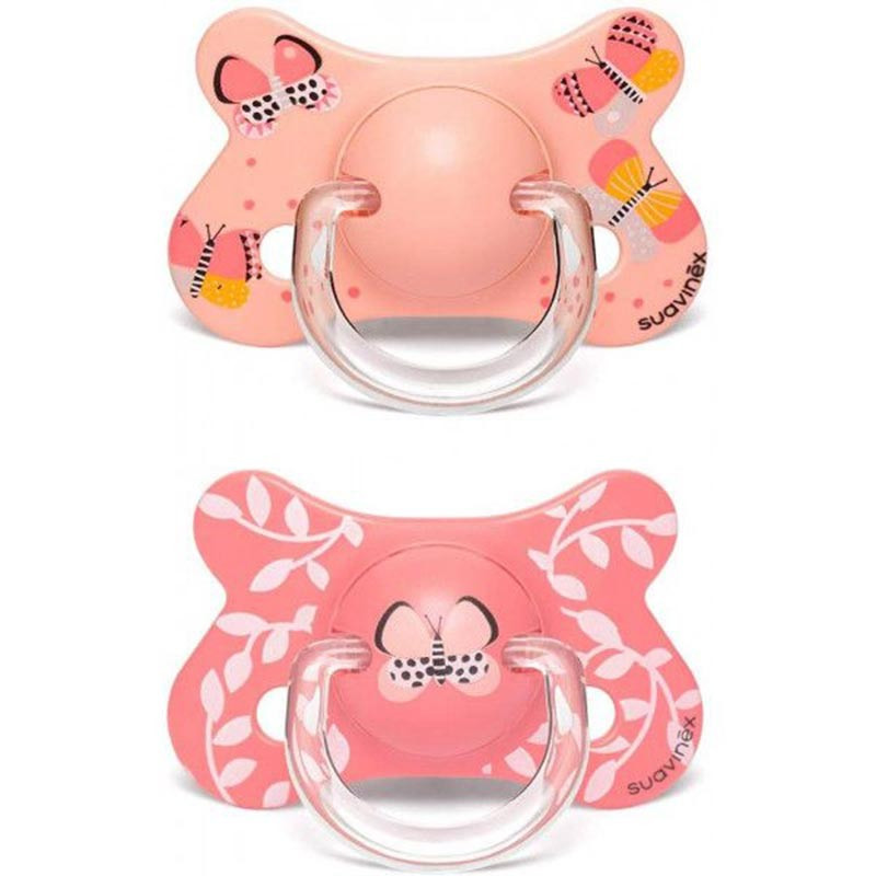 Suavinex Fusion Chupete Latex +18M 2 unidades