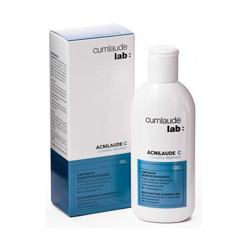 Cumlaude Acnilaude C Gel Limpiador Purificante Pieles Grasas 200ml