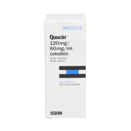 Quocin Colodión Verrugas 120mg/60mg  20ml