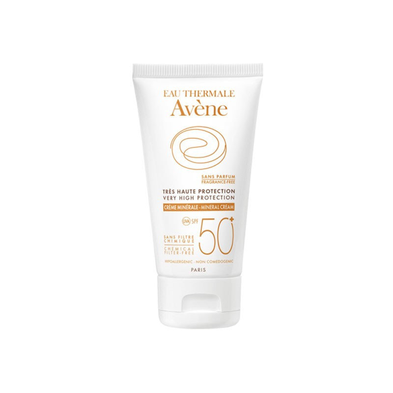 Avène Crema Mineral Pantalla Física SPF50+ 50ml
