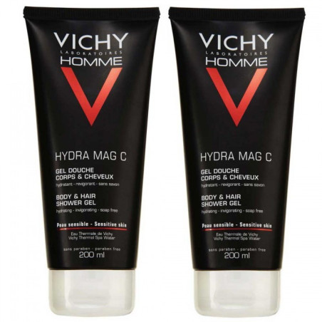 Vichy Homme Hydra Mag Gel de Ducha 200ml x2 unidades
