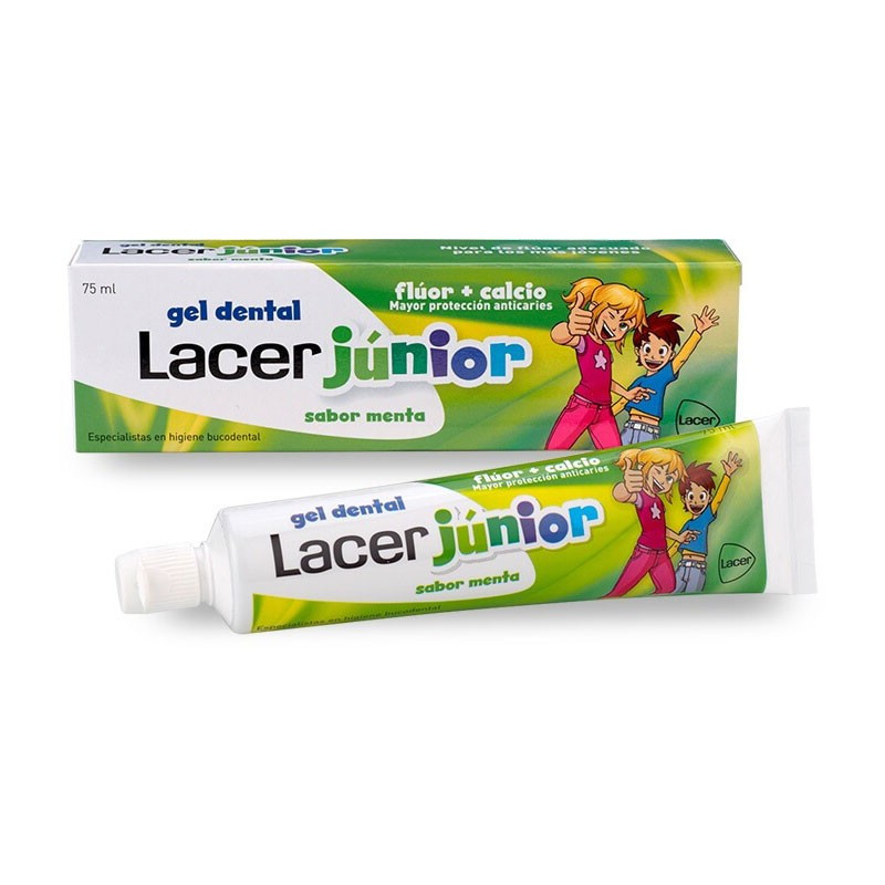 Lacer Junior Gel Dentífrico Sabor Menta 75ml