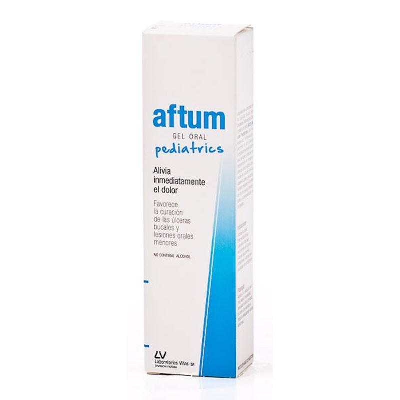 Aftum Gel Oral Pediatrics Aftas y Úlceras Bucales 15ml