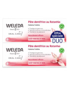 Weleda Pasta de dientes ratania 2x75ml