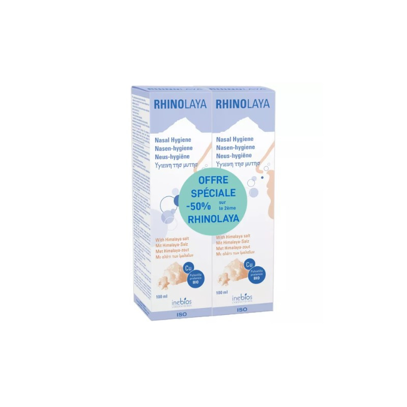 Rhynolaya Higiene Nasal 100ml pack 2 unidades