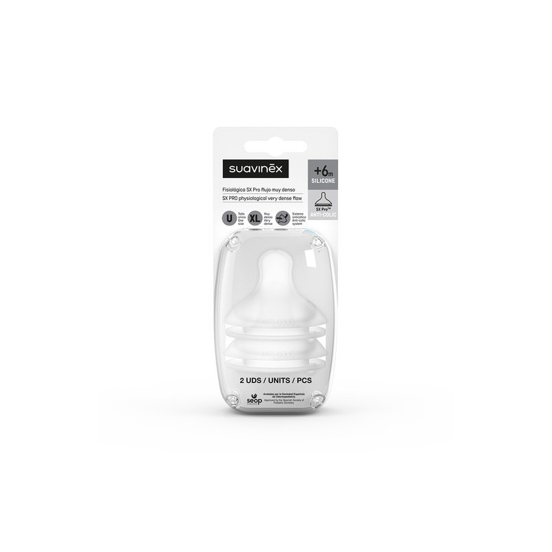 SUAVINEX TETINA FISIOLOGICA FLUJO XL