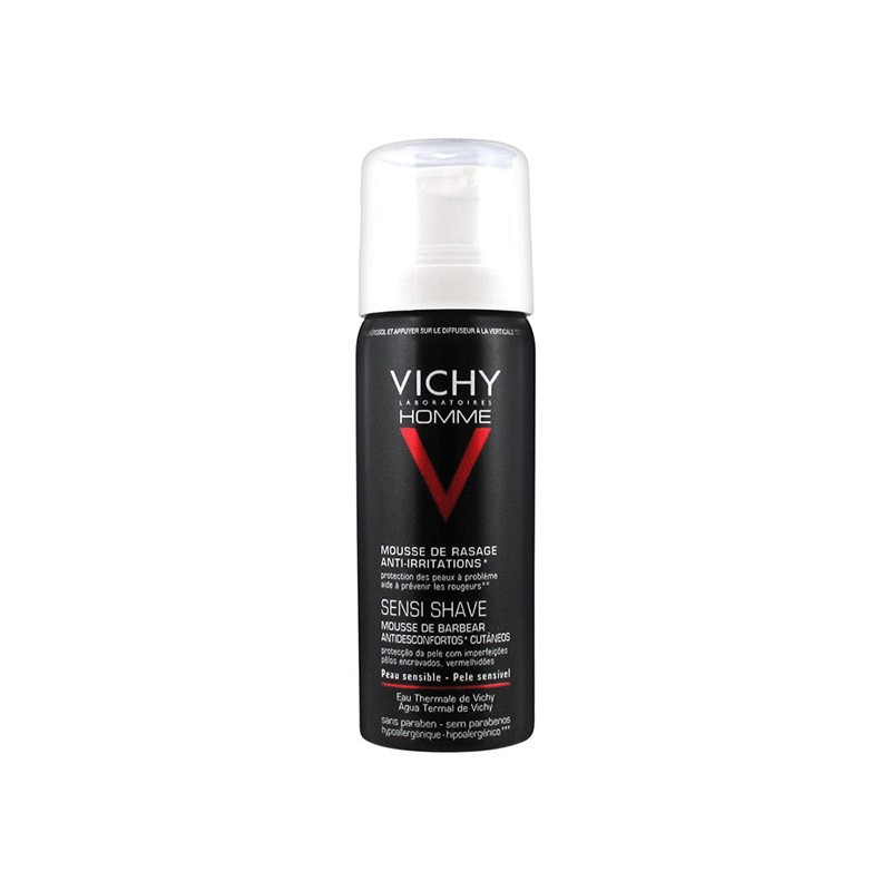 Vichy Sensi Shave Espuma de Afeitar Formato Viaje 50ml