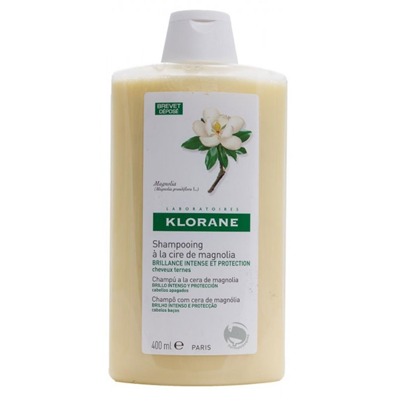 Klorane Champú Brillo a la Cera de Magnolia 400 ml