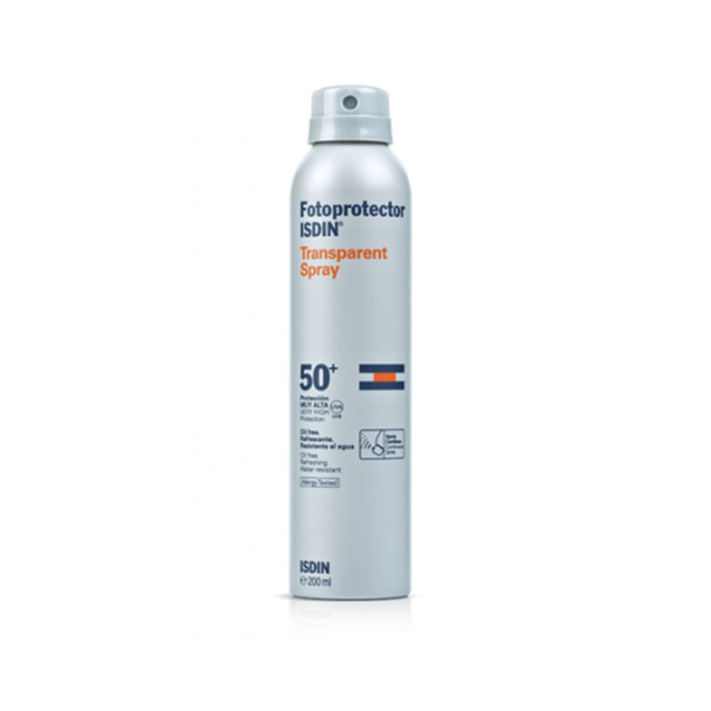 Isdin Transparent Spray Fotoprotector SPF50 200ml