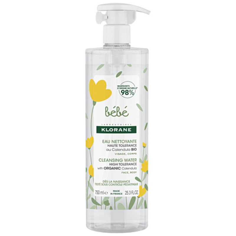 Klorane Agua Micelar Limpiadora 750ml