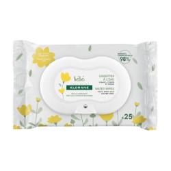 KLORANE BEBÉ TOALLITAS CARA Y CUERPO 25 UDS
