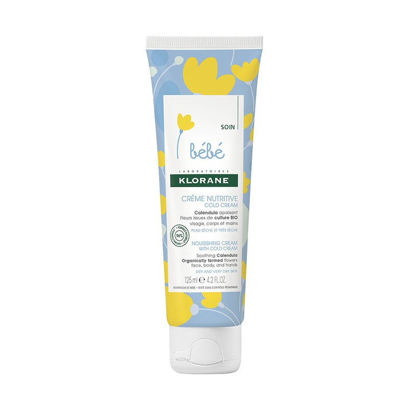 Klorane Bebé Cold Cream Nutrición 125 ml
