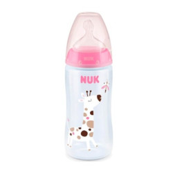 NUK BIBERÓN FIRST CHOICE 6-18M SILICONA FLOW CONTROL 300ML