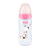 NUK BIBERÓN FIRST CHOICE 6-18M SILICONA FLOW CONTROL 300ML