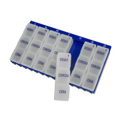 LA PASTILLA PASTILLERO SEMANAL 3 TOMAS AZUL