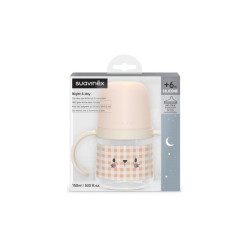 SUAVINEX BIBERON CON ASAS NIGHT & DAY +6m 150ML
