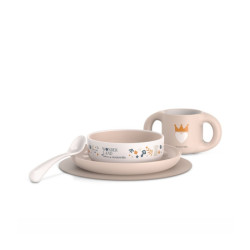 SUAVINEX SELECTION VAJILLA APRENDIZAJE ROSA+6M