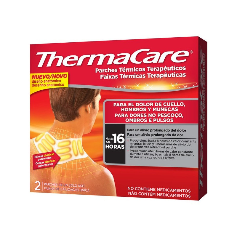 Thermacare Parches Térmicos Terapéuticos 2 parches