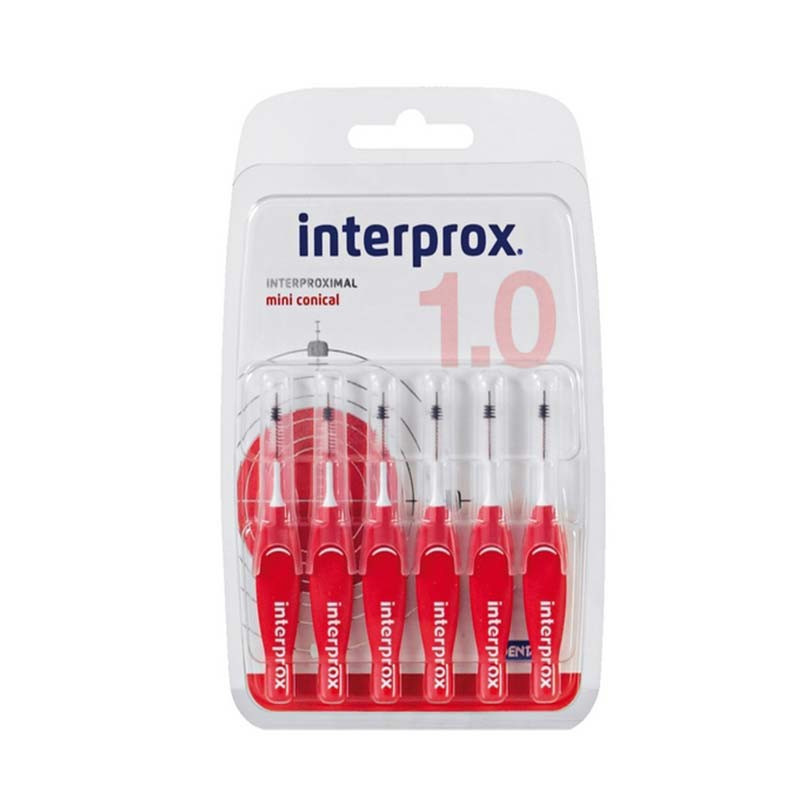 Interprox 1.0 Cepillos Interdentales Mini Conical 6ud
