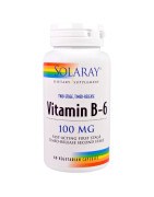 SOLARAY VITAMINA B6 100MG 60 CÁPSULAS