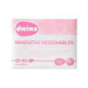 Dnins Braguitas Desechables Talla M-L 4 unidades