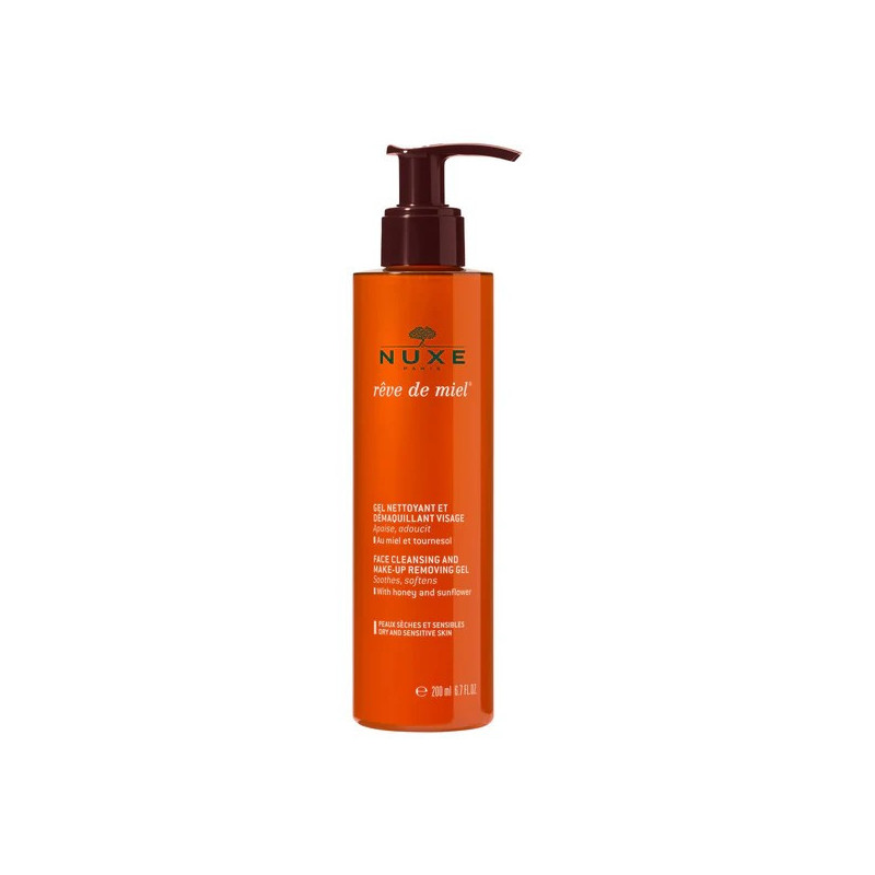 Nuxe Reve de Miel Gel Limpiador Desmaquillante 200ml