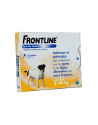 Frontline 4 pipetas perros pequeños de 2-10kg