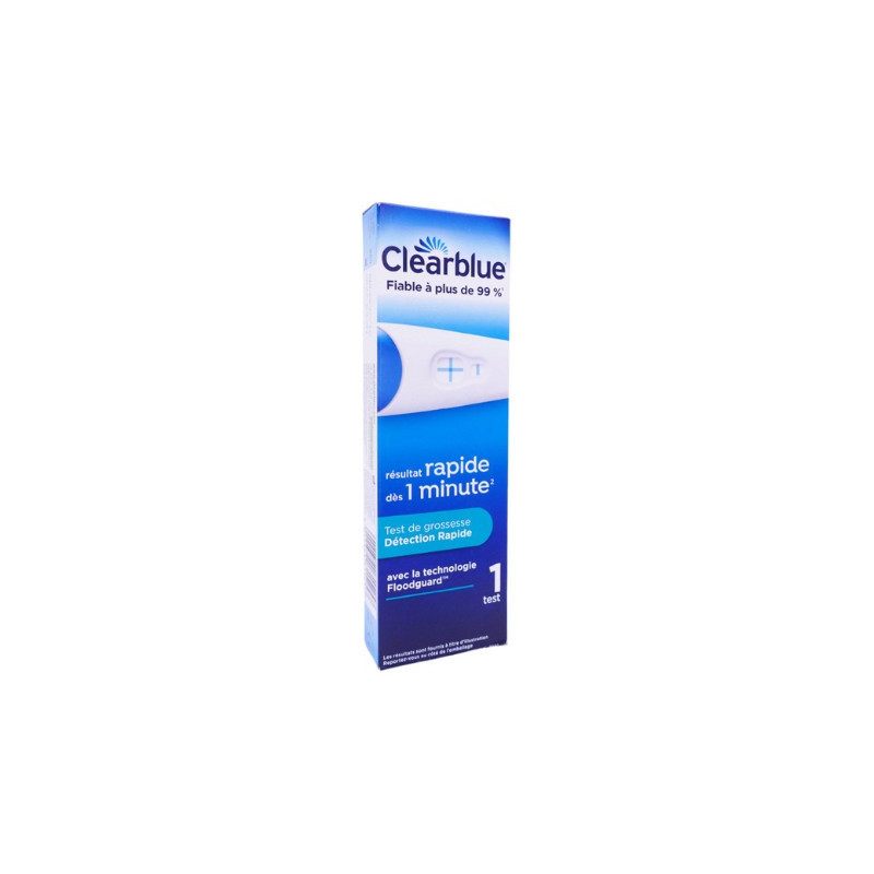 Prueba de embarazo de detección rápida Clearblue