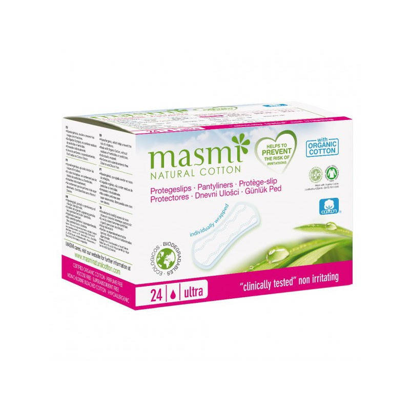 Masmi Natural Cotton Salvalips Ultra Finos 30ud