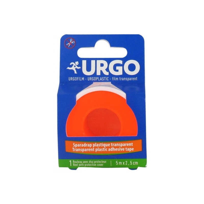 Urgoplastic esparadrapo de plástico transparente 5m X 2.5cm