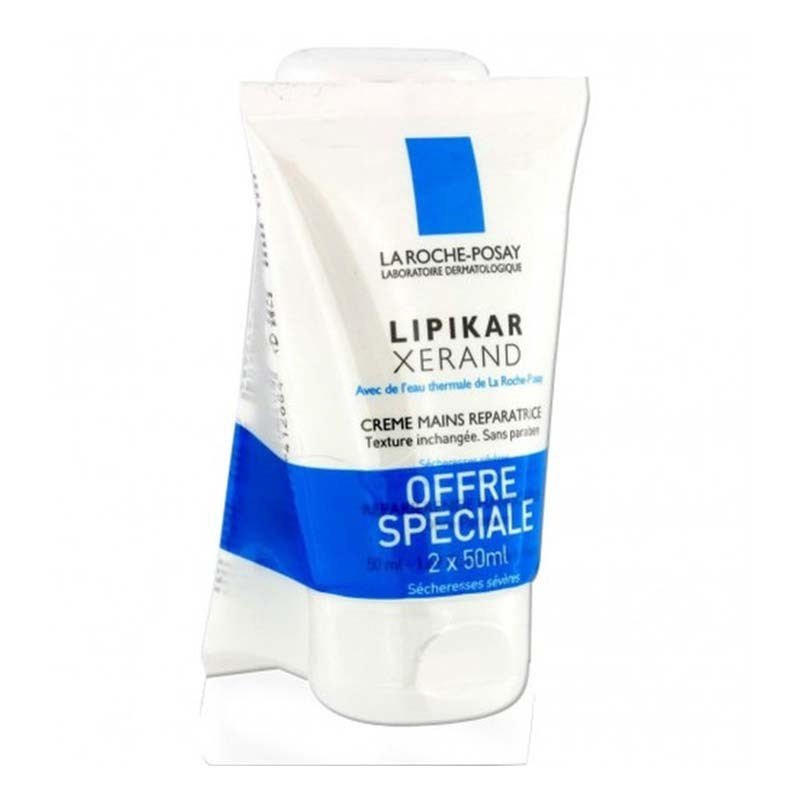 La Roche Posay Lipikar Xerand Crema de Manos x2 unidades