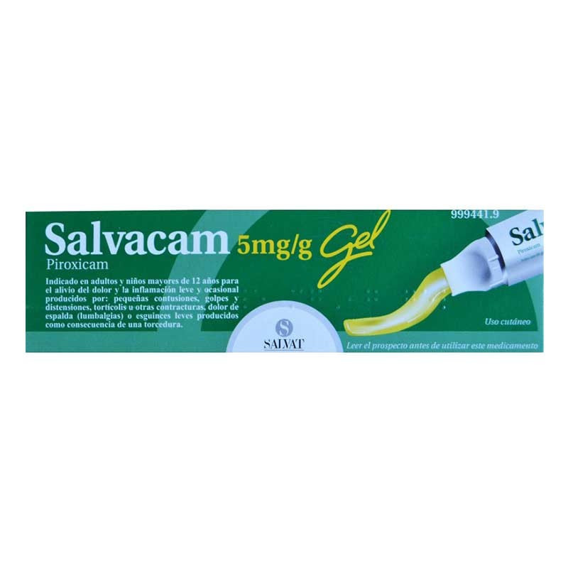 Salvacam 5mg/g Gel Alivio del Dolor 60gr